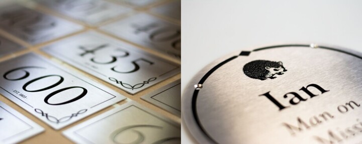 Personalised Stainless steel plaques and nameplates
