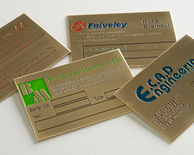 Brass Serial Plates