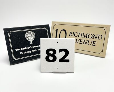 Corian Plaques
