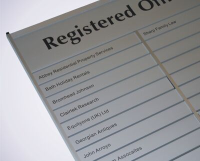 Office and Business Name Boards