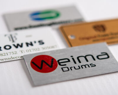 Aluminium Dye Sub Labels