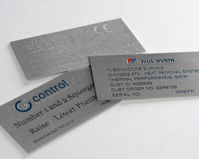 Stainless Steel Serial Plates