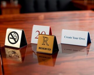 Table Top Notices