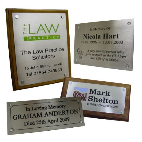 steel nameplates