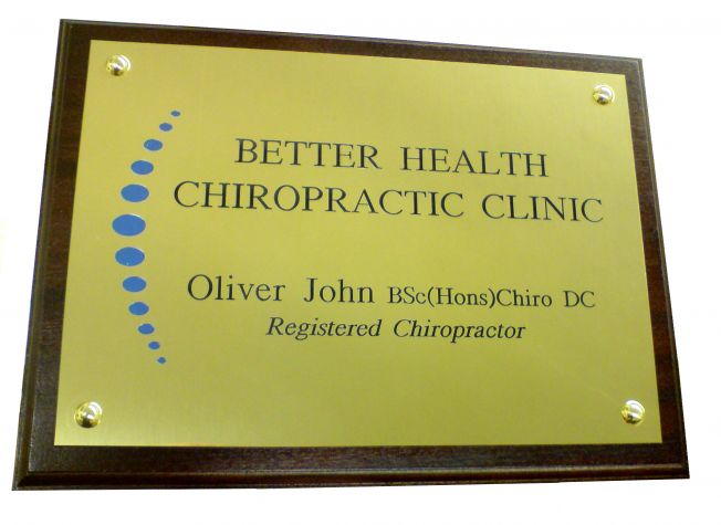 Brass Nameplate 1
