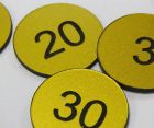 brass effect table numbers A
