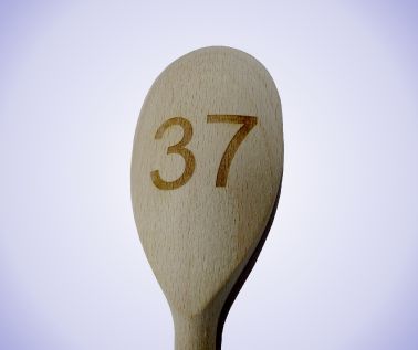 Wooden Spoon Table Numbers