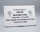 Marble Effect Memorial Wall Plaque