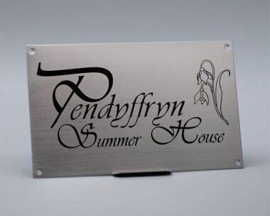 Stainless Steel Nameplate