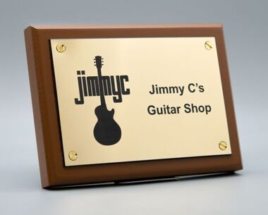 Impact Acrylic Nameplates