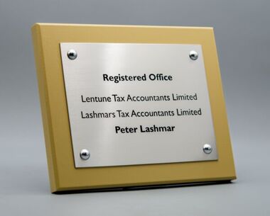 Stainless Steel Nameplate