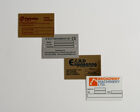 Aluminium Dye Sub Serial Labels 75x50 1