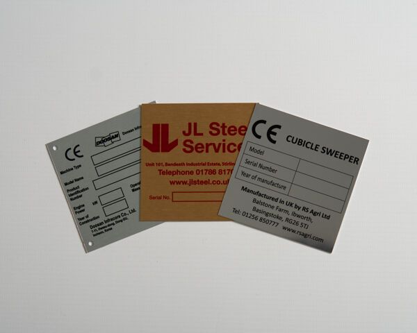 Aluminium Dye Sub Serial Labels 85x85 1