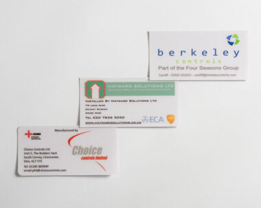 Anti Scratch PVC Labels 100mm x 50mm