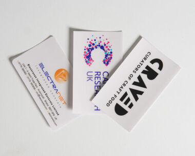 Anti Scratch PVC Labels 125mm x 75mm