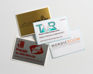 S/A Vinyl Identification Labels 75mm x 50mm