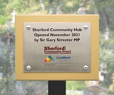 Stainless Steel Commemorative Tree Plaque