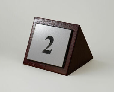 Table Number Toblerones - TTN011