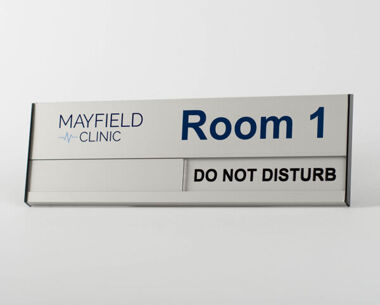 Do Not Disturb Slider Sign - 80mm