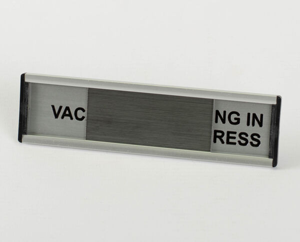 In Progress Sign Sliding Meeting in Progress Sliding Sign | Professional Office Slider
