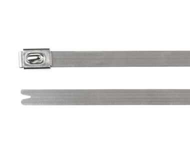 Stainless Steel Cable Ties - Pack of 100 (362mm Long)