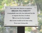 Marble Effect Tree Plaque