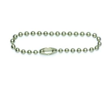 4" Tin Plated Ball Chain